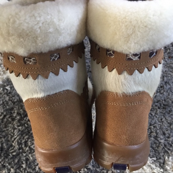 Olang combat shearling Boots - Picture 5 of 7